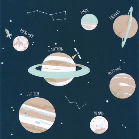 Дитячі шпалери Caselio Our Planet OUP101906906