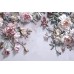3D Фотообои  3Д Графитовые цветы w-dec_3812