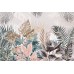 3D Фотообои  3Д Тропические листья w-dec_21169