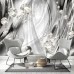 3D Фотообои  3Д Летающие бриллианты w-31009