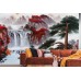 3D Фотообои  3Д Яркий водопад w-dec_4365